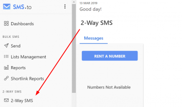 SMS.to releases 2-way SMS & HTTP REST API